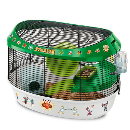UPC: 0798549101615 | Ferplast Stadium Hamster Cage  Includes All Accessories