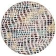 thumbnail image 4 of SAFAVIEH Aria Cian Geometric Dots Area Rug, Cream/Wine, 8' x 10', 4 of 8