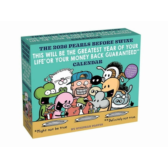 Pearls Before Swine 2026 Day-To-Day Calendar, (Paperback)