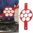 thumbnail image 1 of Silicone Non Stick Flipper Pancake Pan Perfect Breakf T hot. Omelette GIFT~, 1 of 1