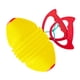 thumbnail image 3 of Juego de pelota deslizante para tirar para niños con cuerdas resistentes, diversión familiar, interacción entre padres e hijos, diseño de agujero, Amarillo, 3 of 10