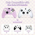 thumbnail image 5 of GeekShare Mikko Controller Skin Grips Set Silicone Protective Cover Case for Xbox Series S/X Purple, 5 of 7