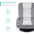 thumbnail image 3 of Silla para videojuegos Best Choice Products, gira 360° con soporte lumbar, 3 of 7
