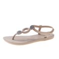 thumbnail image 3 of Flip Flops for Women Fashion Bohemian Slide Sandals Rhinestone Sandals Causal Summmer Thong Sandals, 3 of 7