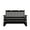 Black Paint, variant on Keystone Amish Co. 4 Foot York Porch Glider, Unfinished