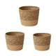 thumbnail image 2 of 3x cesta de macetero tejida, contenedores de macetero, bolsa de lavandería para decoración del hogar, contenedores de almacenamiento redondos, maceta, 2 of 9