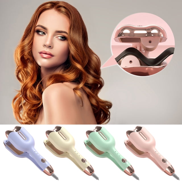 Xihbxyly Rizador de Pelo de Doble Barril, Barriles Cerámicos de Calentamiento Rápido, Control de Temperatura de Tercera Velocidad, Tecnología Antifrizz, Diseño Portátil y Fácil de Transportar, Ideal