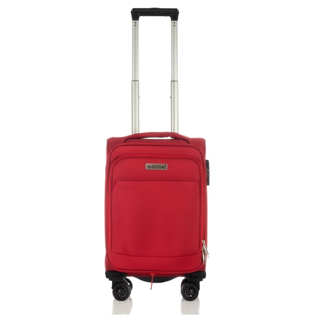 Maleta De Viaje Suave De Tela Original Nueva Hardhead In Heaven Rojo Equipaje De 18 Pulgadas