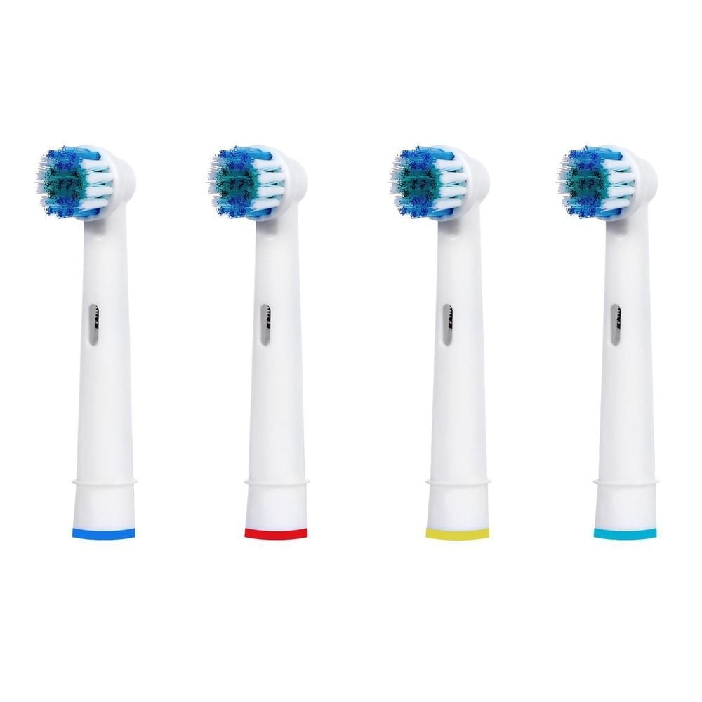 Generic Oral B Compatible Toothbrush Replacement Heads 4 Pack Walmart