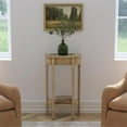 thumbnail image 2 of Wendell  Antique Beige Console Table, 2 of 7