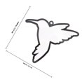thumbnail image 2 of unbranded 1Jgo De Ventana Acrílica Colgante Para Pared Y Jardín, 2 of 8