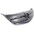 thumbnail image 5 of For Honda Civic 2001 2002 2003 Grille | Textured Black Shell and Insert | Made Of Plastic | Replacement For HO1200155, 5 of 6
