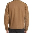 thumbnail image 2 of Men's Levi's® Unfilled Cotton Military Jacket Color: Brown Size: L, 2 of 4