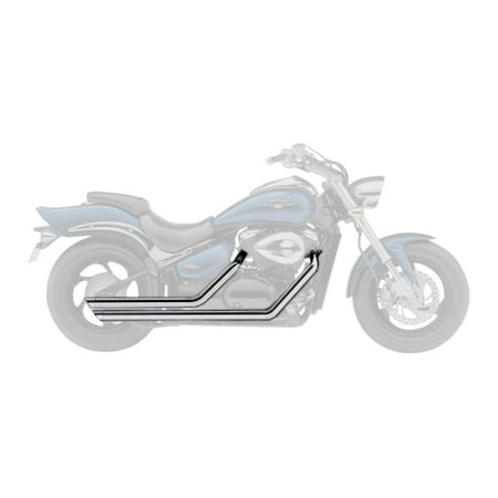 Cobra Streetrod Slash-Down Chrome Exhaust System (3917)