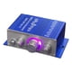 thumbnail image 3 of Mini amplificador de potencia de Audio, receptor estéreo Hifi, Control de volumen compacto, portátil, 12V, para el hogar, Audio del coche, teléfono y Azul sin cable Hugo Amplificador de potencia de audio, 3 of 8