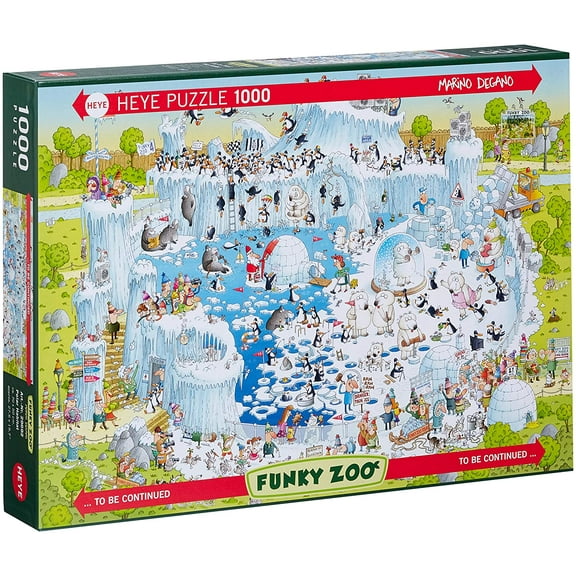 Heye Puzzle 1000 pieces - Polar Habitat Degano Not US