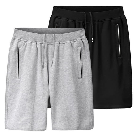 LYMAYTER M-6XL Men's Sports Shorts Loose Shorts Large Size Shorts Drawstring Shorts