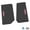 Black w/ Pink Insert, variant on Flextread Floor Mats for 14-18 Jeep Wrangler JK 2-Door - Mopar Licensed Factory Fit - Rugged Woods Camouflage w/ Pink Willys Insert - 100% Made in USA
