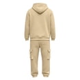 thumbnail image 6 of 2 Piece Tracksuit for Men Ghalytn Hoodie and Jogger Pants Set - Casual Fleece Sweat Outfit, 6 of 9