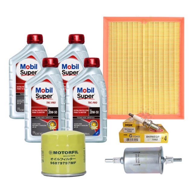Kit De Afinacin Astra 2004 2.4 20w50 Mobil Buja Platino