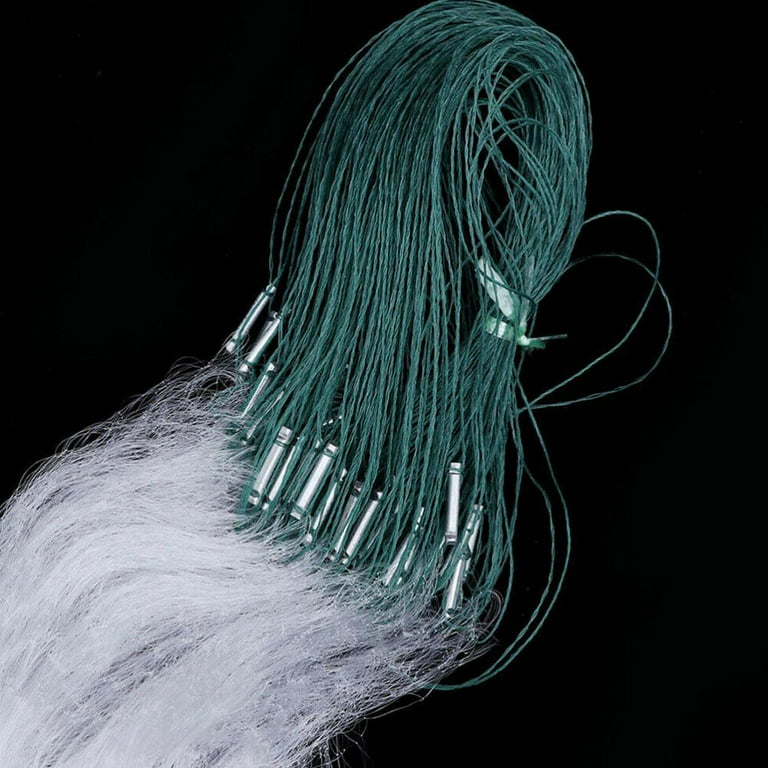 1 Layers Fishing Net Monofilament Fishing Gill Network With Float