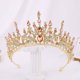 thumbnail image 1 of Zhuge Tiara de boda para novia, diadema de princesa, corona de novia, joyería para el cabello con diamantes de imitación de cristal, decoración para novia, cumpleaños, graduación, boda (amarillo), 1 of 4