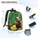 thumbnail image 5 of Easygdp Tree Frog Sitting On Sunflowes Mochila Ligera de 15 Pulgadas para Estudiantes, Mochila Cómoda para la Escuela y Viajes, Correas Ajustables, 5 of 6