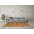 thumbnail image 3 of Ahgly Company Indoor Square Southwestern Brown Country Area Rugs, 4' Square, 3 of 4