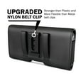 thumbnail image 5 of Cell Phone Belt Holder for iPhone 15 15 Pro 14, 14 Pro 13 Pro, 13 12 Pro, 12, iPhone 11, XR, Premium Holster Case with Belt Clip for Men ID Card Pouch (Fits Otterbox Commuter Case on), 5 of 5