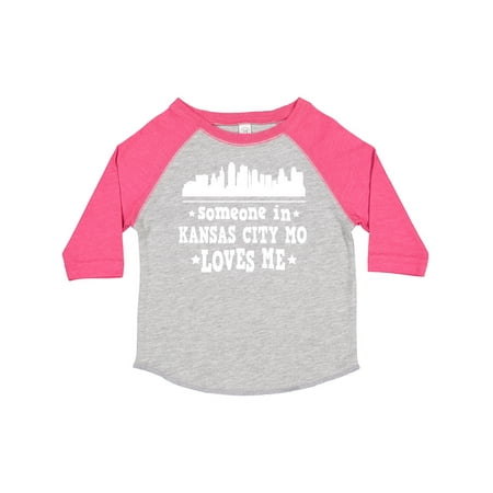 

Inktastic Kansas City Missouri Loves Me Skyline Boys or Girls Toddler T-Shirt