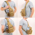 thumbnail image 2 of Al Aire Libre Daypack Pecho Bolsa Engranaje Bolso Hombro Bolsa Bolsa Adolescentes Chicas Soledad  Mochila Molle, 2 of 10