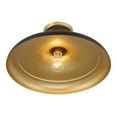 thumbnail image 6 of Minka Lavery 3936 Crowne 16" Wide Semi-Flush Ceiling Fixture - Brass, 6 of 7