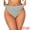 Gray, variant on Women's Mid Waisted High-Cut Full Coverage Plaid Briefs Medium Gray