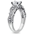 thumbnail image 3 of Everly Women's Created Sapphire 10K White Gold Engagement Ring, 3 of 7