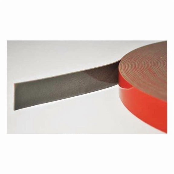 Silvertape Foam Tape, Gray, 5-1/2 yd L, 1/2 in W .50053415.5