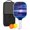 White-1, variant on Pickleball Paddles Set Of 1, Fiberglass Surface, Speed, Lightning, Thunder Print, 1 Paddle, 2 Balls & Bag