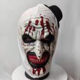 thumbnail image 2 of Máscara de cosplay Scary Terrifier 3, máscara de látex sangrienta de payaso para Halloween, decoración suave para fiestas, accesorios para disfraces de Halloween para hombres y mujeres, 2 of 5