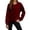Wine, variant on HNMKIU Crewneck Sweatshirt Fall Winter Soft Casual Pullover Blank Fashion Comfortable Womens Crewneck Sweatshirt BU1,L
