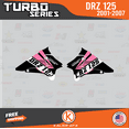 thumbnail image 2 of Kalair GFX Graphics Kit for Suzuki DRZ125 (2001-2007) Turbo Series, 2 of 5