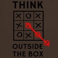 thumbnail image 3 of CafePress - Think Outside The Box T Shirt - 100% Cotton T-Shirt, 3 of 4