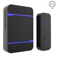thumbnail image 1 of CAROOTU 300M 5 Volume Wireless Doorbell Transmitter+Receiver Home Door Bell Set with 55 Ringtones, 1 of 7