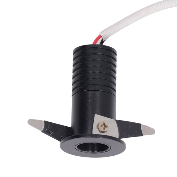 Projecteur Encastré LED 3W Mini Aluminium avec Driver LED pour Cuisines Armoires Plafonds, AC85-265V
