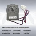 thumbnail image 4 of Refrigerator Evaporator Fan Motor for Refrigerators, 4 of 5