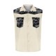 thumbnail image 5 of Camiseta sin mangas con cuello vuelto para hombre, estilo informal, con estampado del Día de la Independencia, cuello vuelto, sin mangas, bolsillos, deportiva, de poliéster, 5 of 5