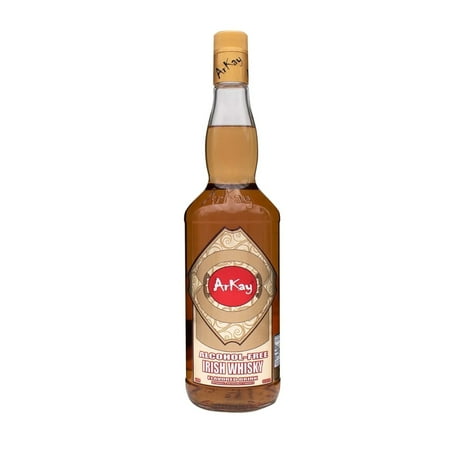 ARKAY - Alcohol Free Irish Whisky - Premium Non-Alcoholic Alternative - 33.3 Fl Oz (1L) - Zero Calories & Sugar - 100% Natural - Halal & Health-Friendly - Ideal for Sophisticated Mocktails