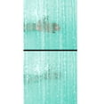 70" x 72" Clear Transparent Stone Pebble PVC Shower Curtain Liner