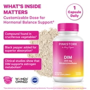 Pink Stork DIM Supplement for Women - 60 Count