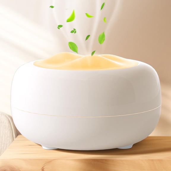 Essential Oil Diffuser, Quiet Humidifier for Bedroom, Timer and Auto-Off, 7 LED Colors Ultrasonic Aromatherapy Mist Diffusers for Large Room Office (Milky White)