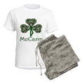 thumbnail image 5 of CafePress - Mccann Shamrock Women's Light Pajamas - Women's Short Sleeve Print T-Shirt and Pants Light Cotton Pajama Set, 5 of 7