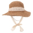 thumbnail image 5 of Raindrops Khaki Kids with Adjustable Drawstring for Sun Protection Wide Brim 1 Piece, 5 of 8